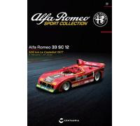 NEW IXO 1:43 ALFA ROMEO 33 SC 12 - 1977 +BOX +Magazine