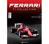 NEW IXO 1:43 F1 FERRARI SF15-T - Sebastian Vettel 2015 +Magazine no Minichamps