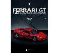 NEW IXO 1:64 FERRARI 488 GTB - 2015 +BOX +Magazine no Minichamps