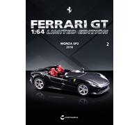 FERRARI 488 GTB 2015, 1/64, die-cast + BOOKLET, Centauria, Limited edition