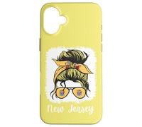 New Jersey Girl USA New Jersey Mom Womens Custodia per iPhone 16 Plus