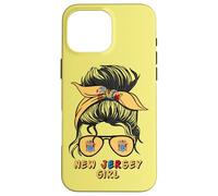 New Jersey Girl USA New Jersey Mom Womens Custodia per iPhone 16 Pro Max