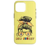New Jersey Girl USA New Jersey Mom Womens Custodia per iPhone 16 Pro Max