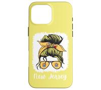 New Jersey Girl USA New Jersey Mom Womens Custodia per iPhone 16 Pro Max