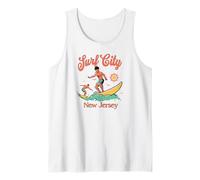 New Jersey Surfer Surf City NJ Surfing Vacanza al mare Canotta