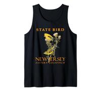 New Jersey Territory Bird Il cardellino orientale 2 Canotta