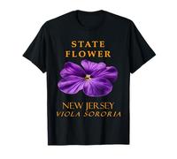 New Jersey Territory Fiore La Viola sororia Maglietta