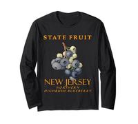 New Jersey Territory Fruit Northern highbush mirtillo v.2 Maglia a Manica