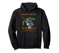 New Jersey Territory Fruit Northern highbush mirtillo v.3 Felpa con Cappuccio