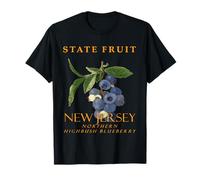 New Jersey Territory Fruit Northern highbush mirtillo v.3 Maglietta