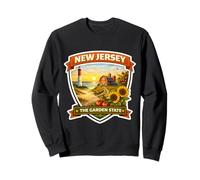 New Jersey The Garden State Souvenir Memorabilia dei visitatori Felpa