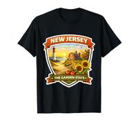 New Jersey The Garden State Souvenir Memorabilia dei visitatori Maglietta