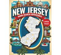New Jersey Word Search Puzzle Book for Adults: Large Print Brain Games for Travel, Seniors & Relaxation: 100 New Jersey-Themed Puzzles with Fun Facts, ... for Road Trips, Gifts & Brain Boosting Fun