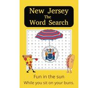 New Jersey word Search Puzzle book: Word searches with easy-to-read print about New Jersey, Jersey People, Jersey places and Jersey phrases | 6x9 ... great gift for entertainment and relaxation.