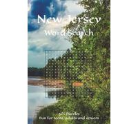 New Jersey Word Search: Word Searches with Easy to Read Print about New Jersey’s cities, landmarks, culture, and more | 6x9 inches, 110 pages | 50+ ... puzzle fans and New Jersey enthusiasts