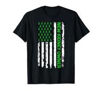 New Kidney Owner Funny Kidney Transplant Recovery USA Flag Maglietta