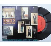 New Kids On The Block - New Kids On The Block Let's Try It Again 7" CBS BLOCK8 EX 1990