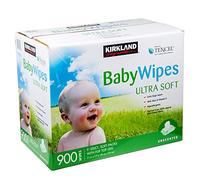 New Kirkland Signature Unscented Baby Wipes Ultra Soft 900 Wipes (nuova formula dal maggio 2015)