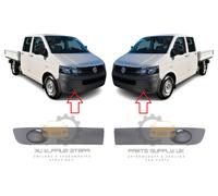 NEW Kit Coprifaro Anteriore Per Verniciare VW Transporter Multivan 09-15 Coppia