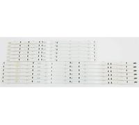 (NEW) KIT STRISCE LED Samsung 6+6 UE55H6500 TV 55" BN96-30429A BN96-30430A