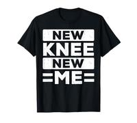 New Knee New Me Recovery Inspiration Recupero Chirurgia del ginocchio Maglietta