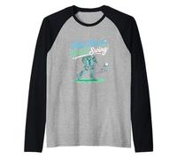 New Knees Better Swing Pensionato Golfista Ginocchio Sostituzione Maglia con Maniche Raglan