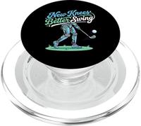 New Knees Better Swing Pensionato Golfista Ginocchio Sostituzione PopSockets PopGrip per MagSafe