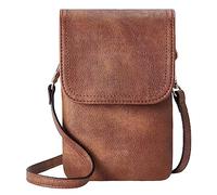 New Korean Version Summer Solid Color Simple Soft Leather Layer Mini Phone Crossbody Bag