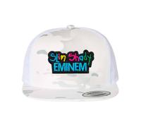 NEW KUSTOM HATZ Cappellino Trucker Eminem Slim Shady Patch Snapback Alpine Camo