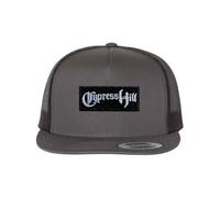 NEW KUSTOM HATZ Cappello Trucker Snapback Cypress Hill Patch Charcoal/Black