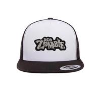 NEW KUSTOM HATZ Cappello Trucker Snapback ROB ZOMBIE V1 Patch BLK/WHITE/BLK