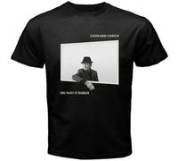 New Leonard Cohen You Want It Darker Album Men's T-Shirt S