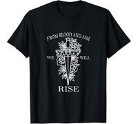 New Limited Blood And Ash from We Will Rise Funny T-Shirt Black M