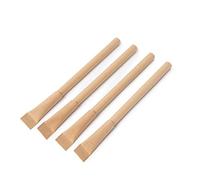 New Living - Penne ecologiche, 100% senza plastica, inchiostro nero, carta kraft e acciaio inossidabile, riciclabili e biodegradabili, prodotti ecologici per ufficio stazionari ecologici (4)