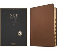 New Living Tran NLT Select Large Print Thinline Reference (Rilegato in ecopelle)