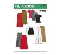 New Look cartamodello 6762: Misses Separates, Taglia A, Carta, Multicolore, A (XS-S-M-L-XL)