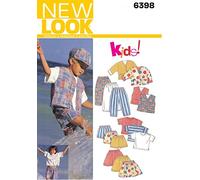 New Look-Cartamodello per Completi da Donna, Taglie A 6398-Cartamodello, Multicolore