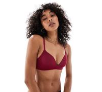 New Look - Reggiseno a triangolo sagomato bordeaux-Rosso 36C