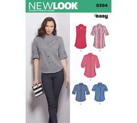 New Look Sewing Pattern UN6394A Autumn Collection Misses' Button Front