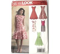 New Look 6094 - Cartamodello Misura A (UK 8/10/12/14/16/18 - EU 4' - 50), Multicolore