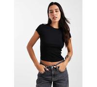 New Look - T-shirt baby nera-Nero 46