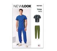 NEW LOOK UN6760A Maglia e pantaloni da uomo A (S-M-L-XL-XXL)