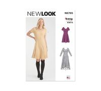 NEW LOOK UN6765A Abiti da donna in maglia taglia 10-12-14-16-18-20-22