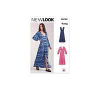 NEW LOOK UN6766A Abiti da donna, taglia 8-10-12-14-16-18