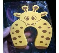 New Lovely Cartoon Animal Baby & Kids Toddler Child Safety Care Security Door Stopper Protector Corner Protezione per le dita Protezione per le dita, Giraffa arancione
