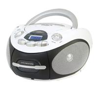 NEW MAJESTIC Boombox Stereo Digitale Lettore CD Mp3 USB Cassetta colore Nero / Bianco - AH-2387R WH