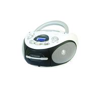 New Majestic AH-2387R MP3 USB Lettore CD personale Nero, Bianco