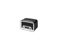 New Majestic DAB-842N radio Orologio Digitale Nero, Bianco
