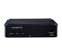 New Majestic HD USB Decoder Dec 665Hd Black 100665 DVB-T2
