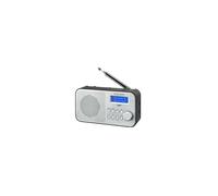 New Majestic RT-194 DAB Portatile Digitale Nero, Argento